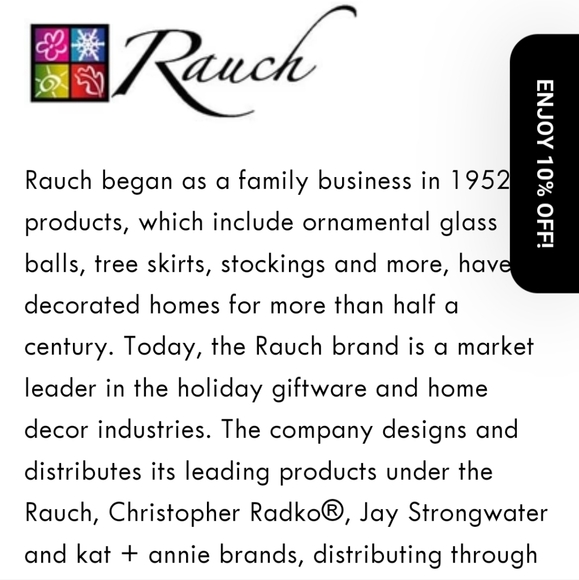 Nutcracker Ornament Vintage Rauch  Glass, Makers of Christopher Radko Christmas - Picture 5 of 8